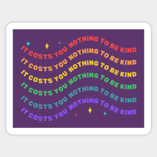 It Costs You Nothing to be Kind - BTS j-hope = Equal Sign Sticker